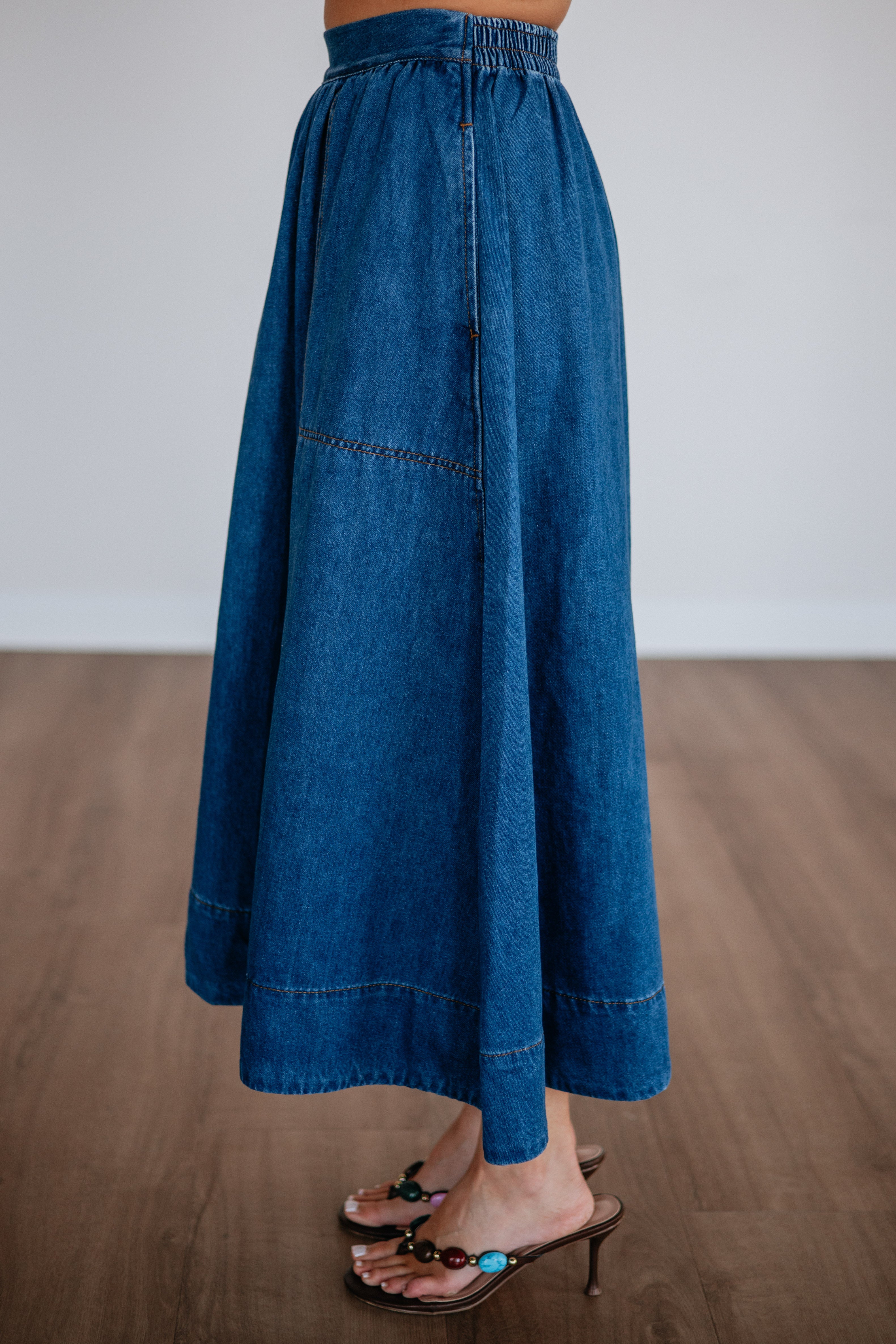 Lynetta Denim Skirt
