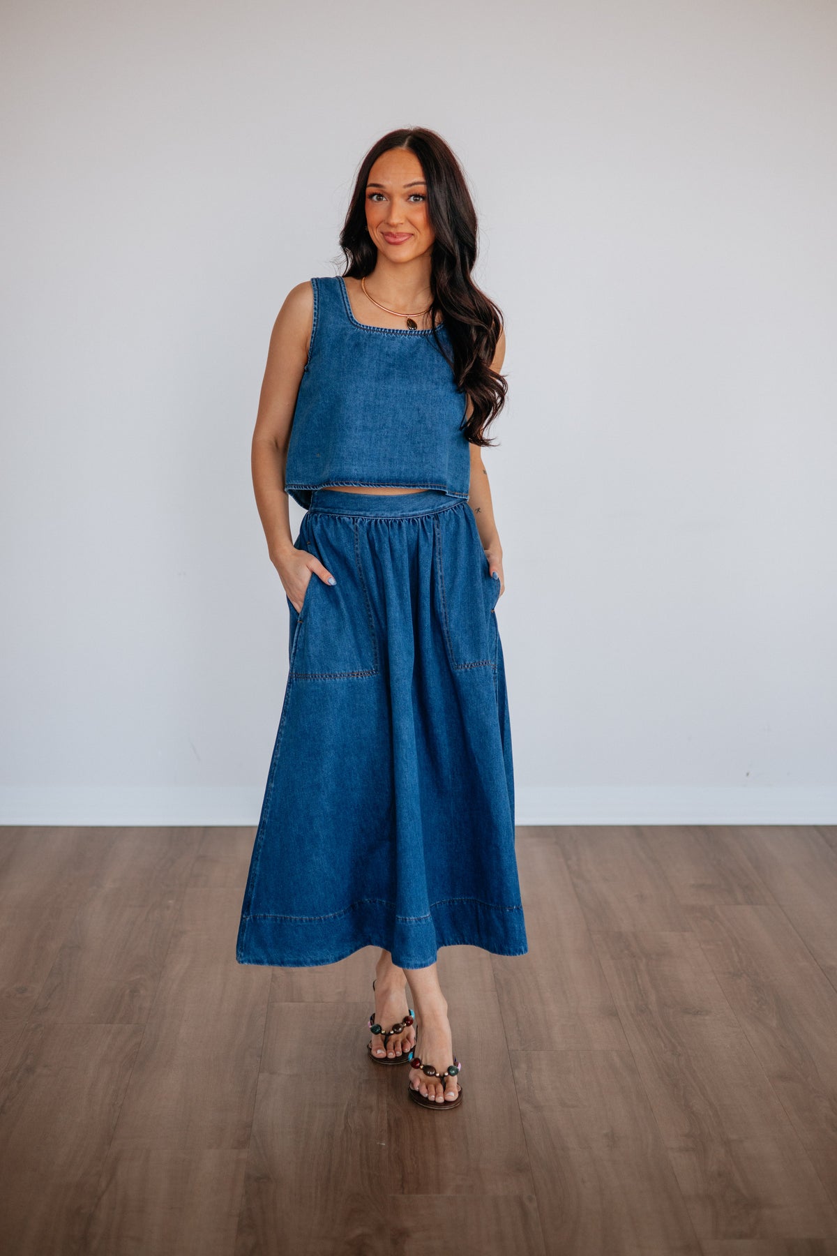 Lynetta Rifici Lynetta Denim Top – Wild Oak Boutique