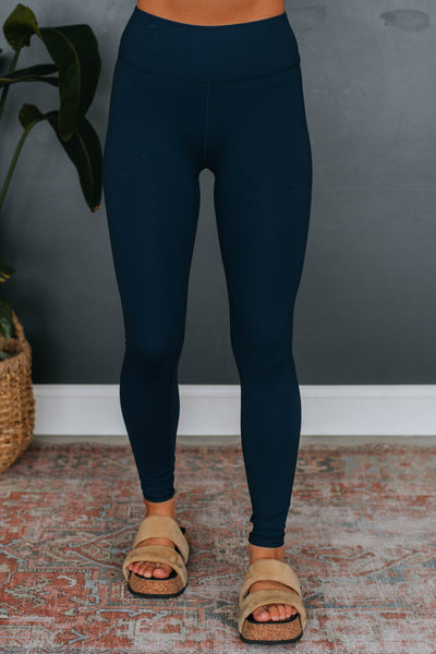Margaret Active Leggings - Navy