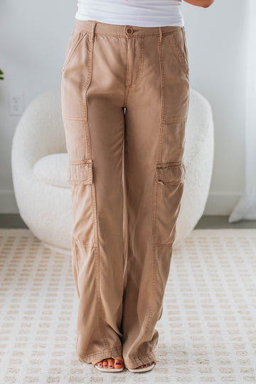Marino Cargo Pants - Sepia