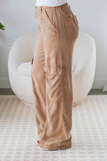 Marino Cargo Pants - Sepia