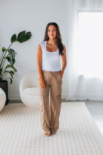 Marino Cargo Pants - Sepia