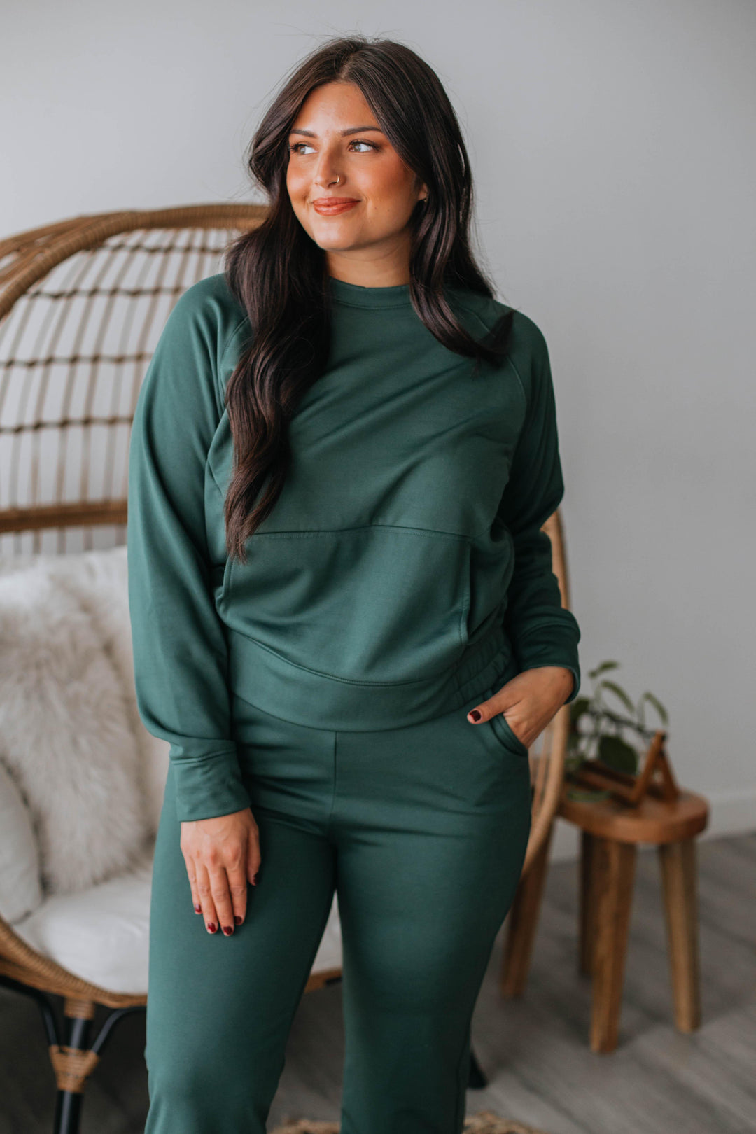 Mariya Sweatshirt - Forest