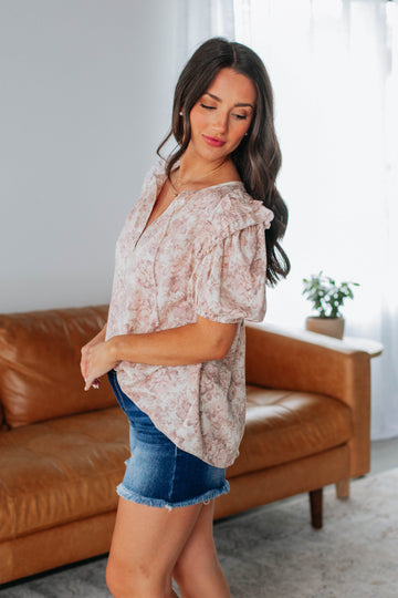 Marya Floral Top