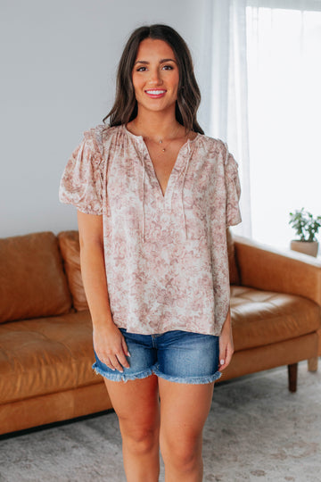 Marya Floral Top