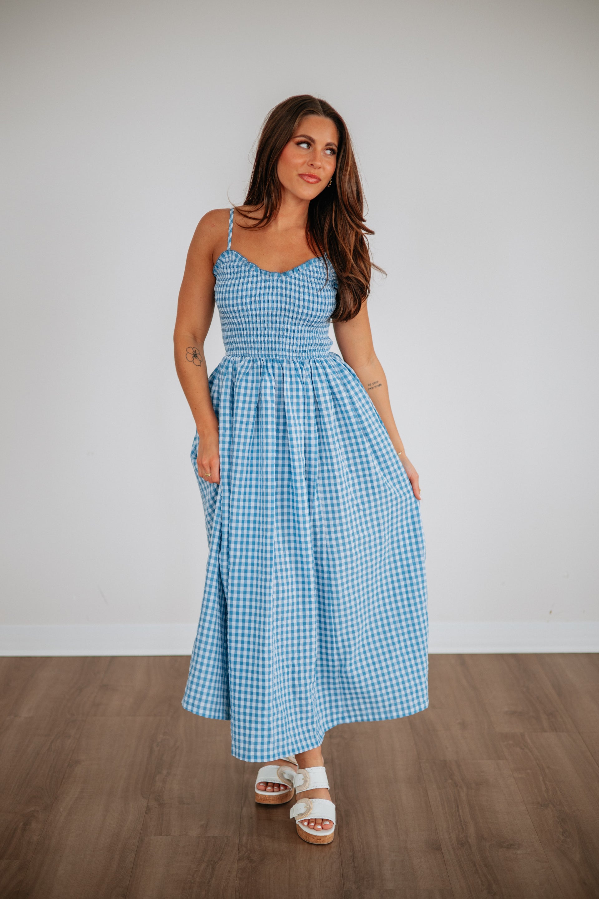 Krystina Gingham Dress