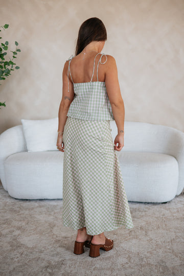 Liv Gingham Top