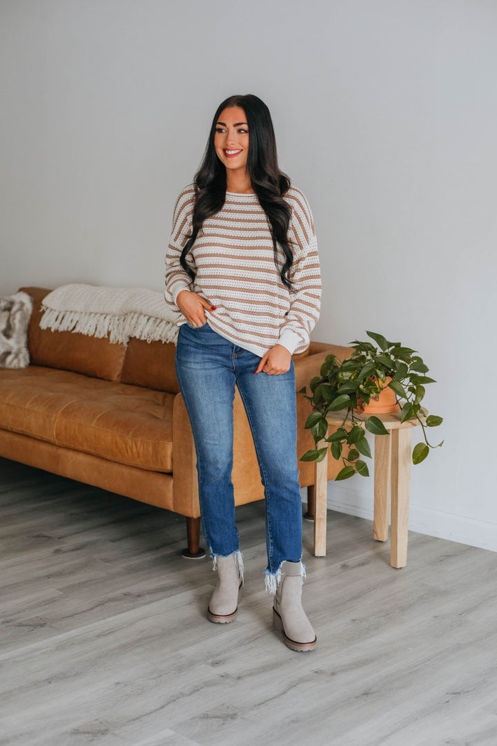Megan Striped Sweater