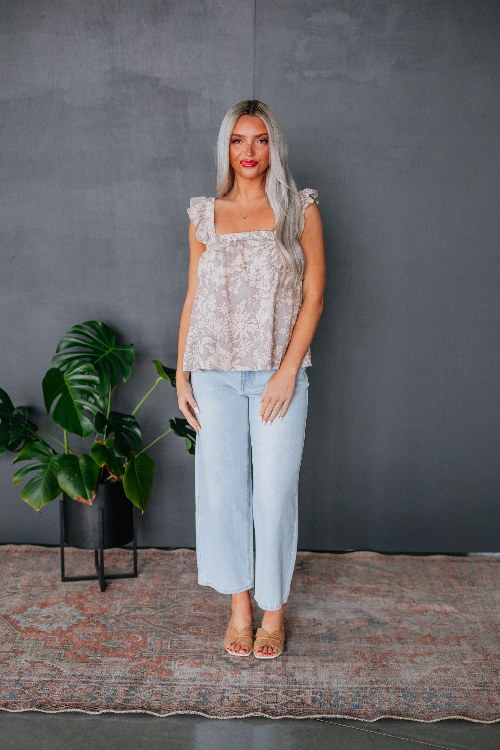 Melrose Floral Top