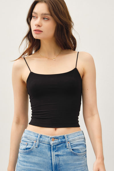 Mila Basic Tank - Black