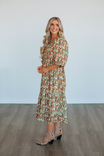 Nautia Floral Dress