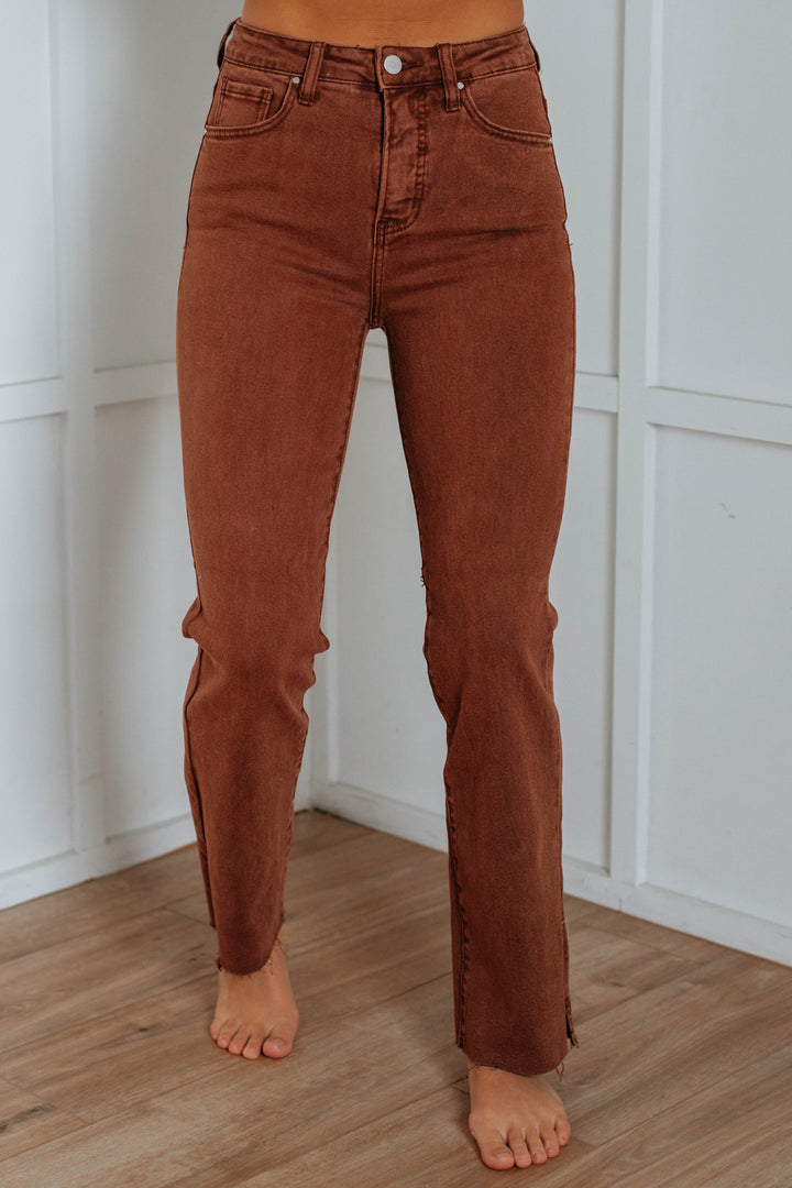 Nayla Risen Jeans - Espresso