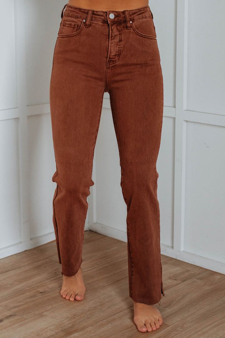 Nayla Risen Jeans - Espresso