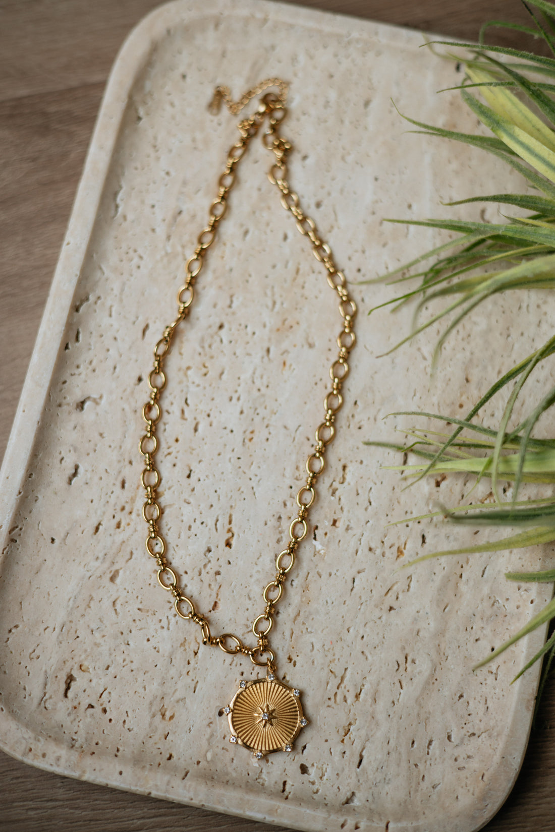Covered In Gold Necklace