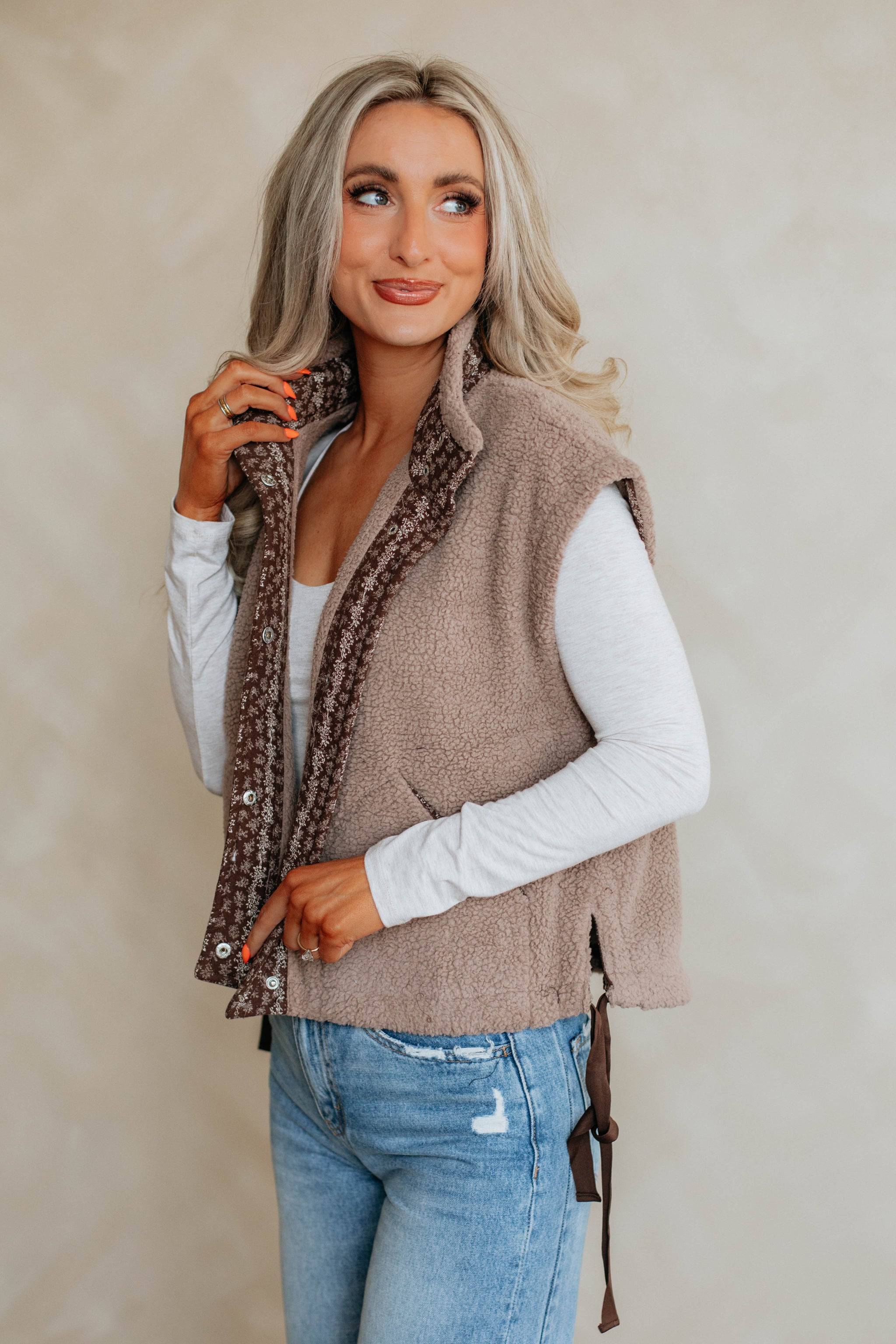 Nichole Sherpa Vest