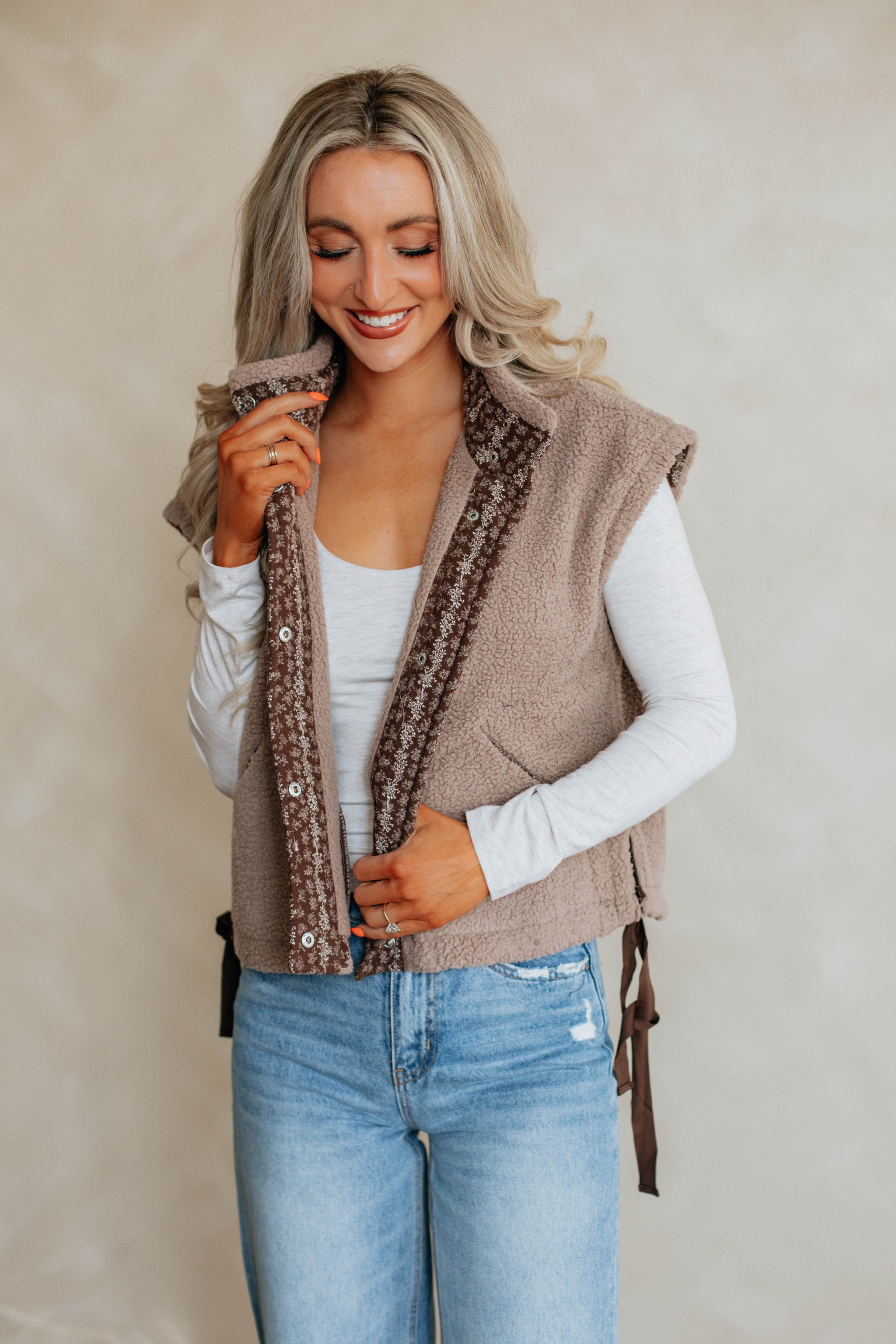 Nichole Sherpa Vest