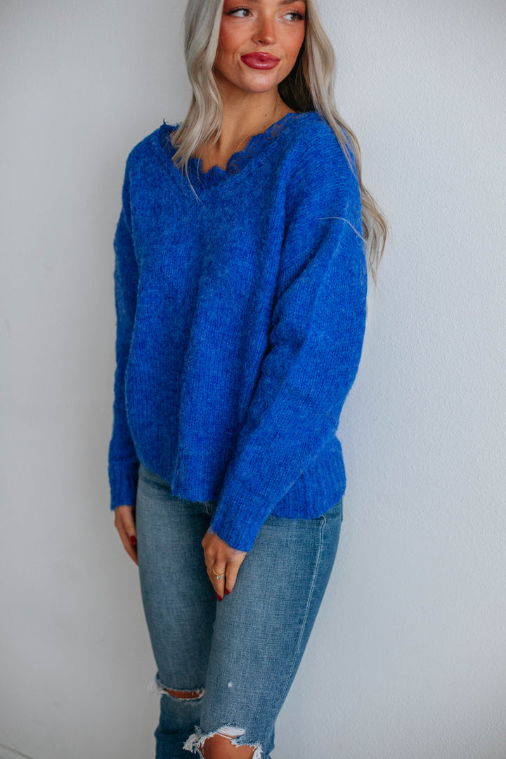 Norma Sweater - Royal Blue