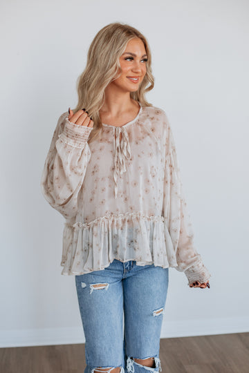 Abgalee Floral Top