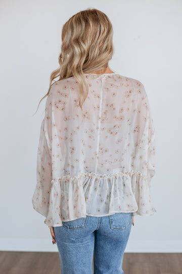 Abgalee Floral Top
