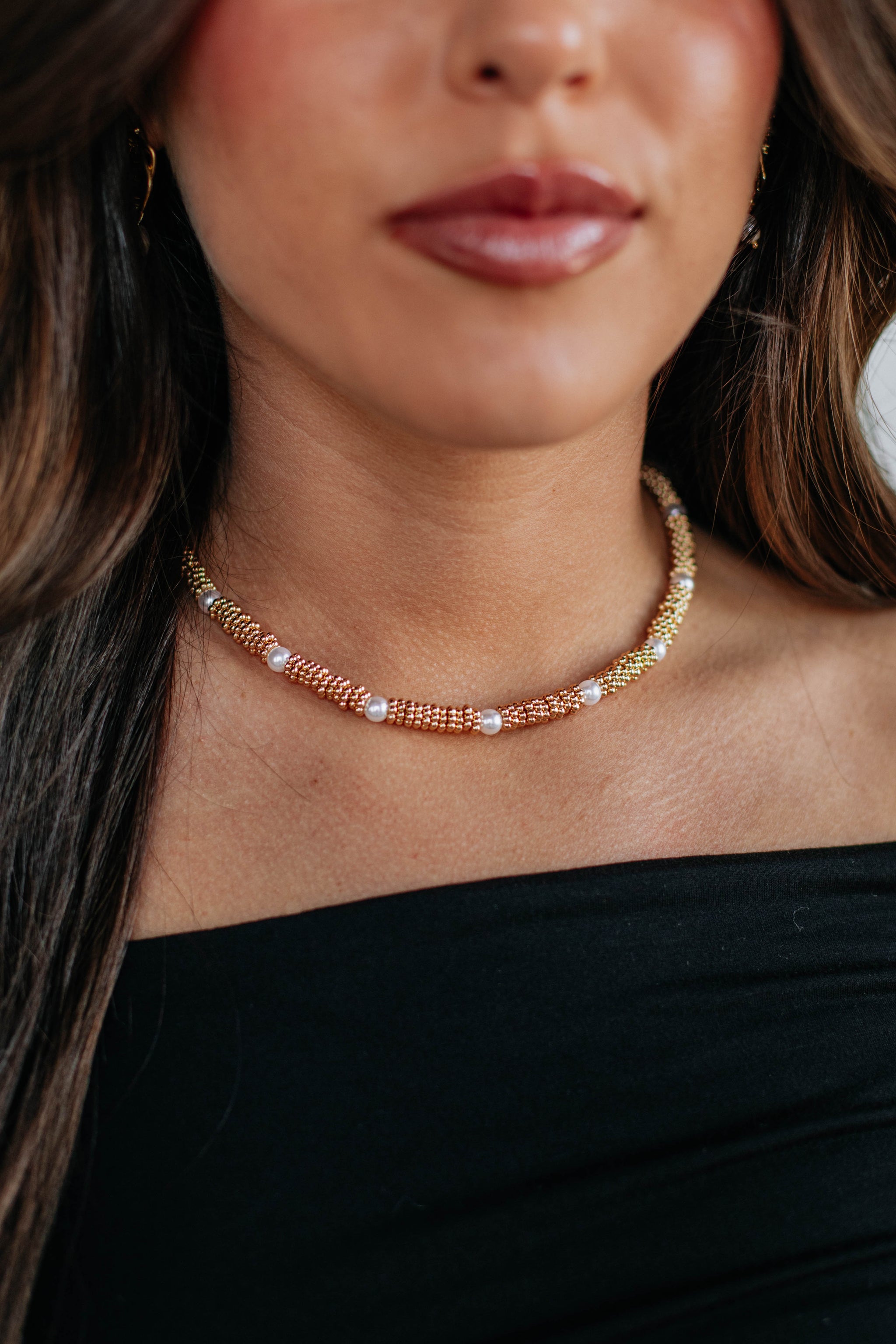 Aliya Pearl Necklace