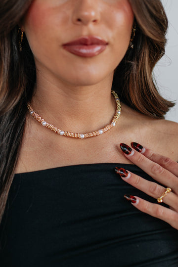 Aliya Pearl Necklace
