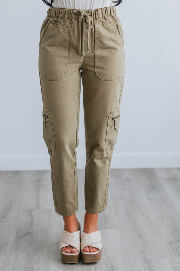 Odee Cargo Pants - Olive