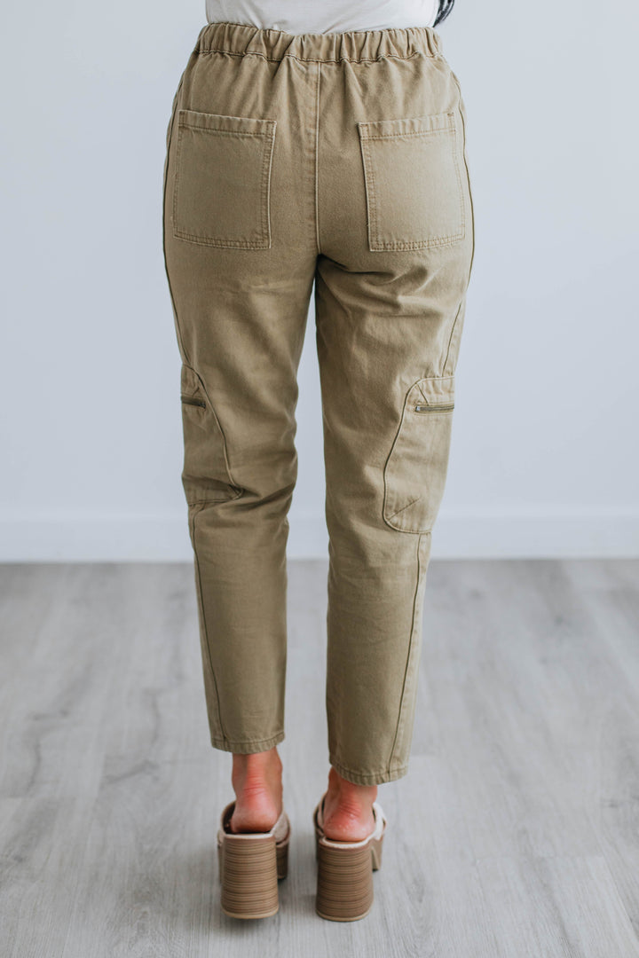 Odee Cargo Pants - Olive