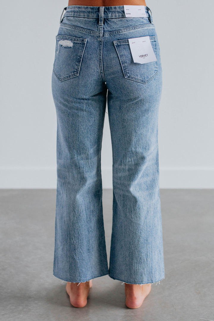 Olivia Vervet Jeans - Light Wash