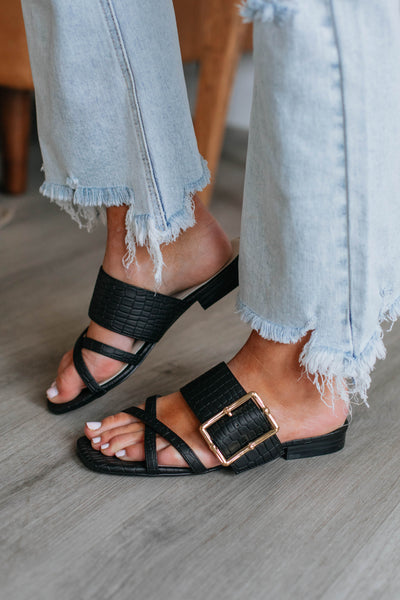 Out Of Office Sandals - Black