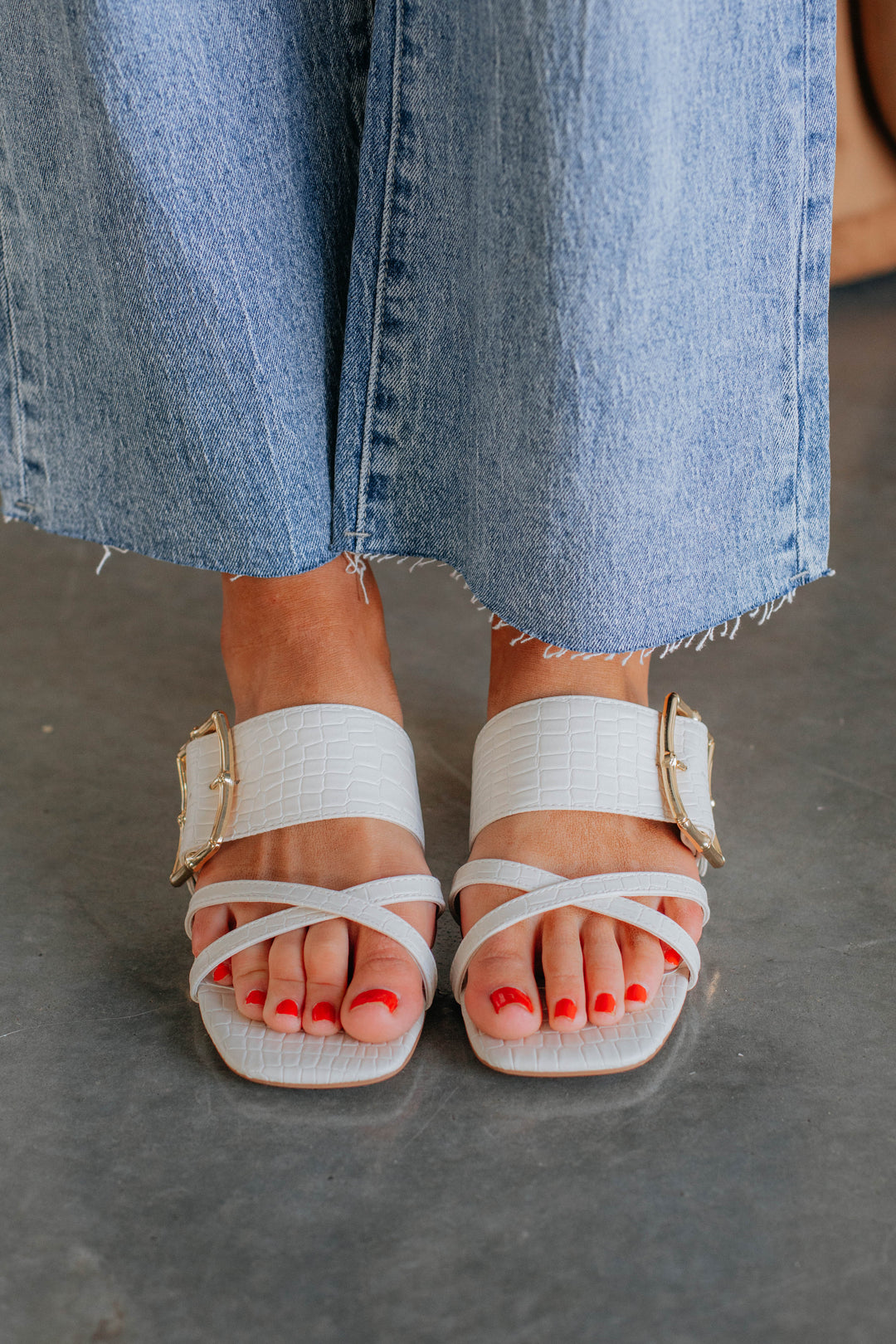 Out Of Office Sandals - Ivory