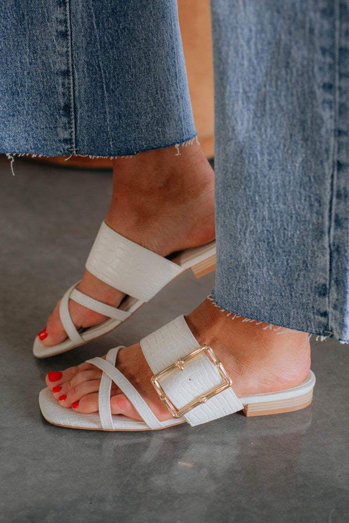 Out Of Office Sandals - Ivory