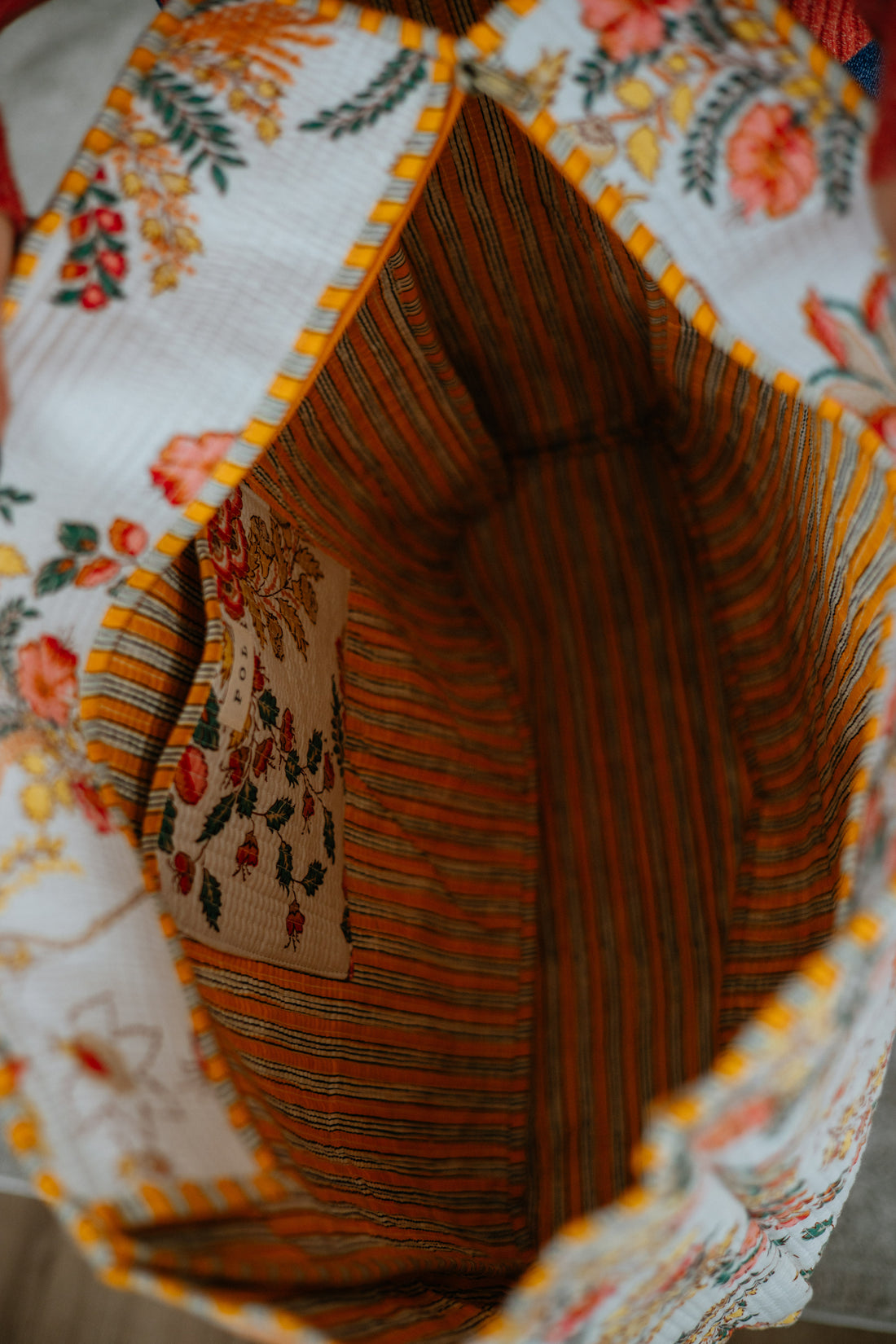 Alina Quilted Tote Bag