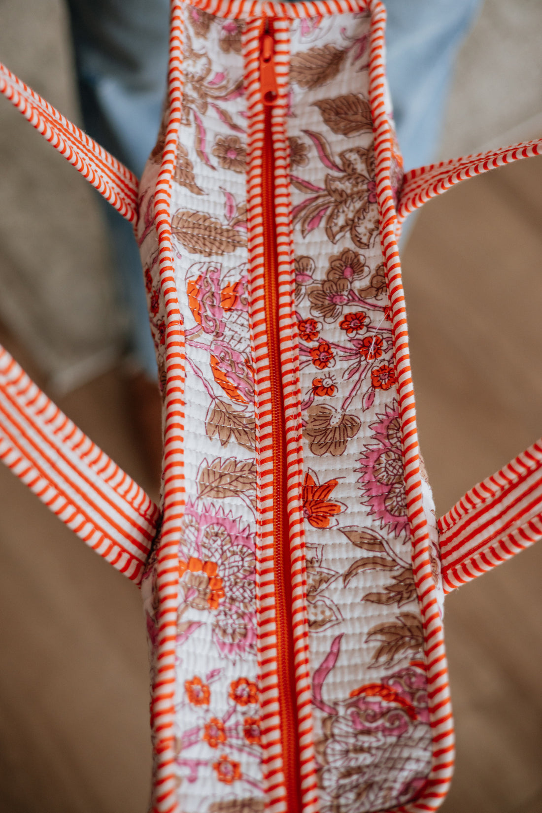Floral Radiance Tote Bag
