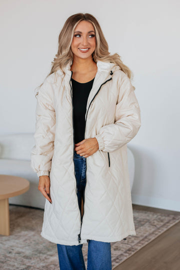 Paige Quilted Puffer Coat