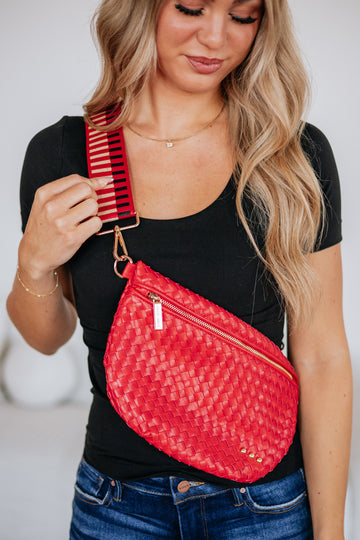 Patsy Bum Bag - Cherry