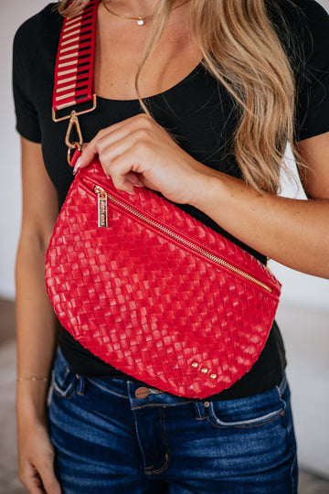 Patsy Bum Bag - Cherry