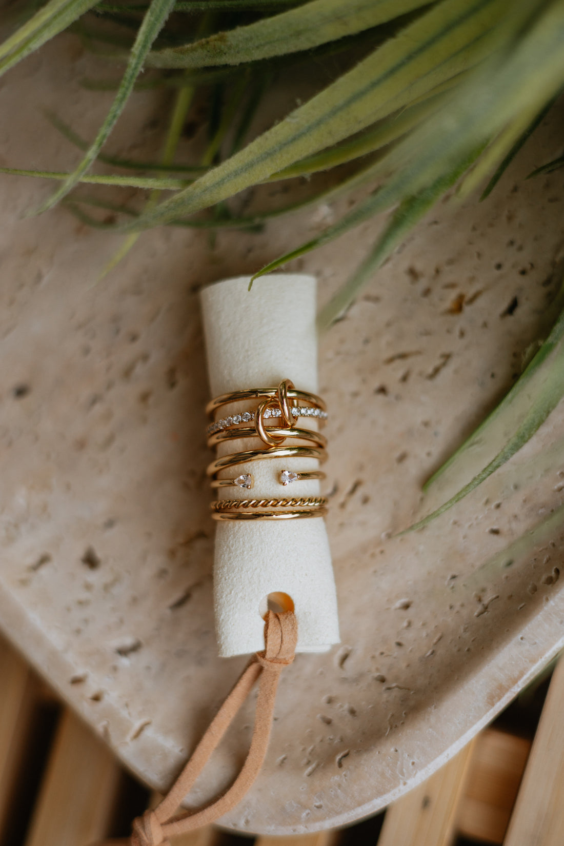 Purely Polished Ring Set