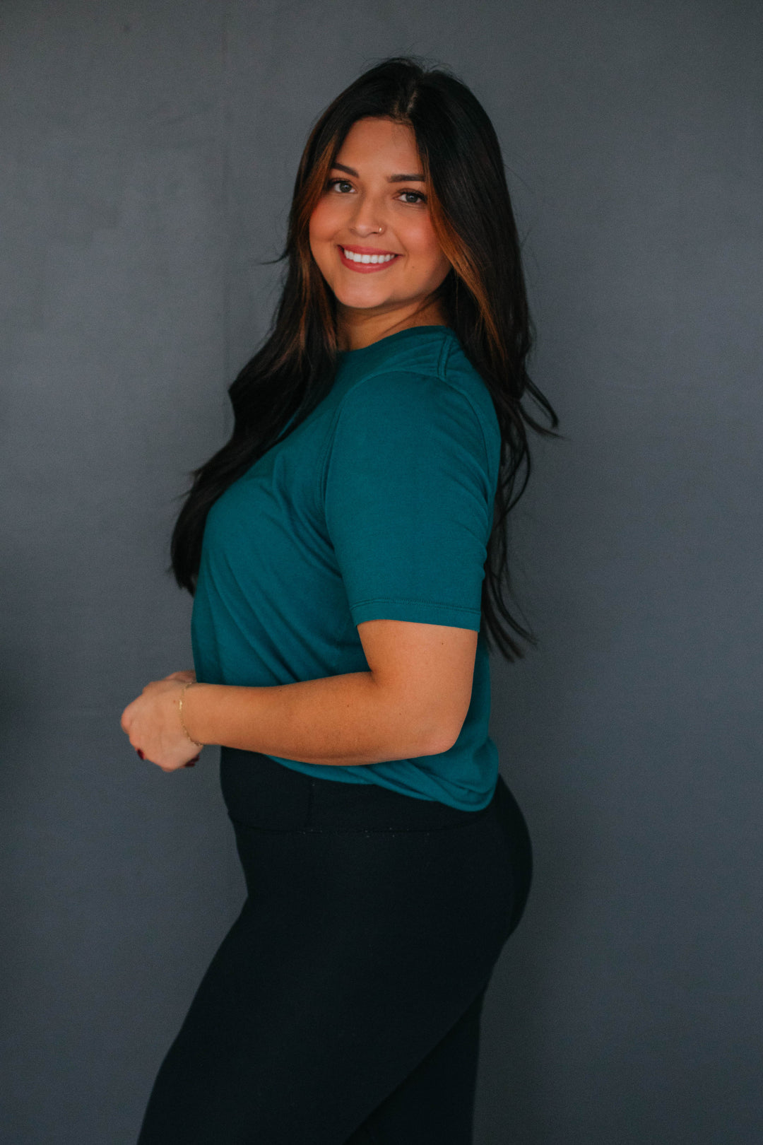 Levins Basic Tee - Teal