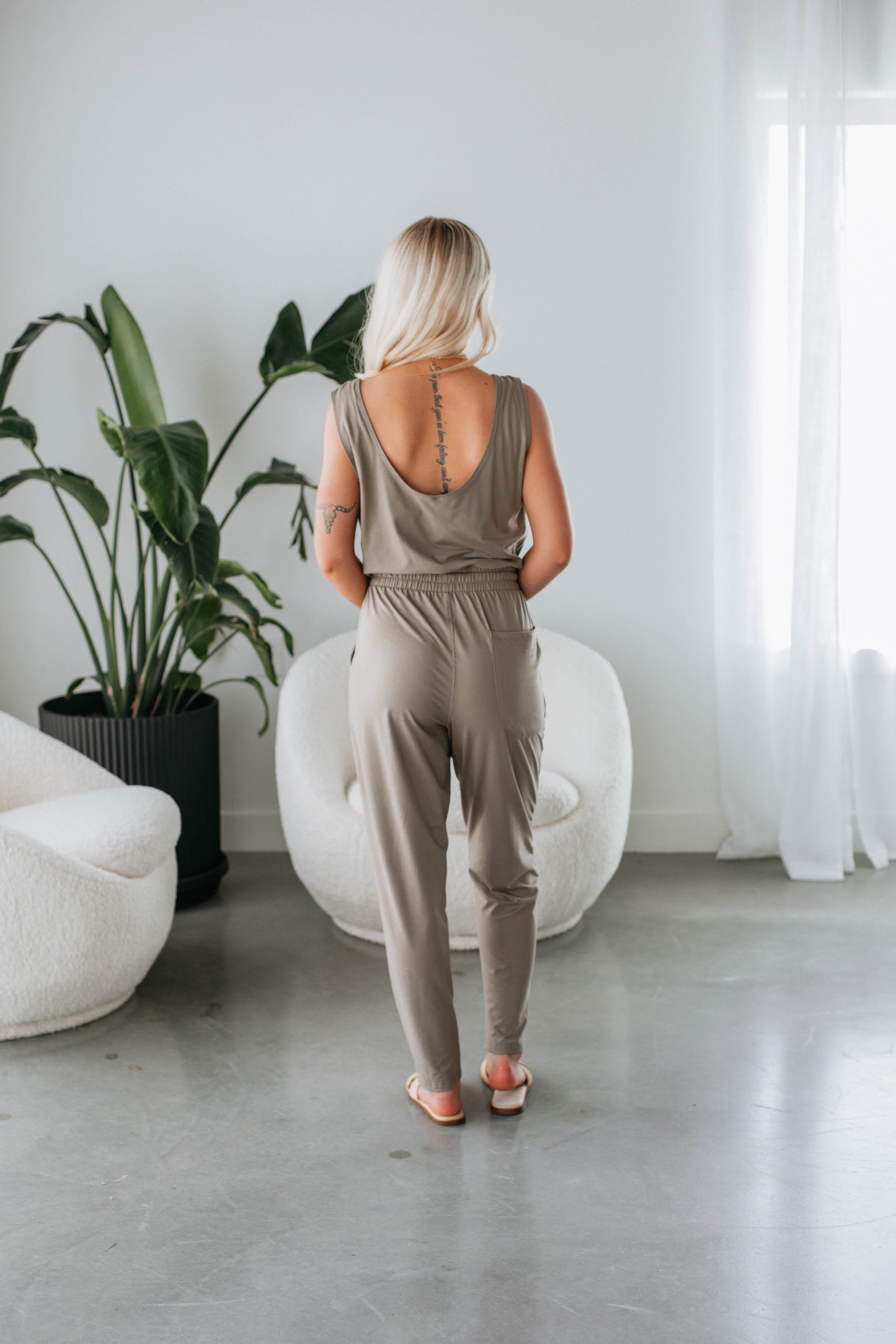 Rixxo Jumpsuit - Mushroom