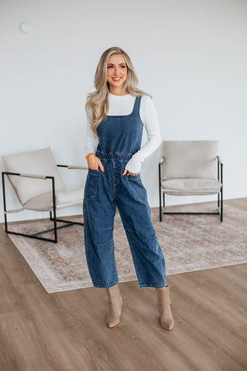 Romy Denim Jumpsuit