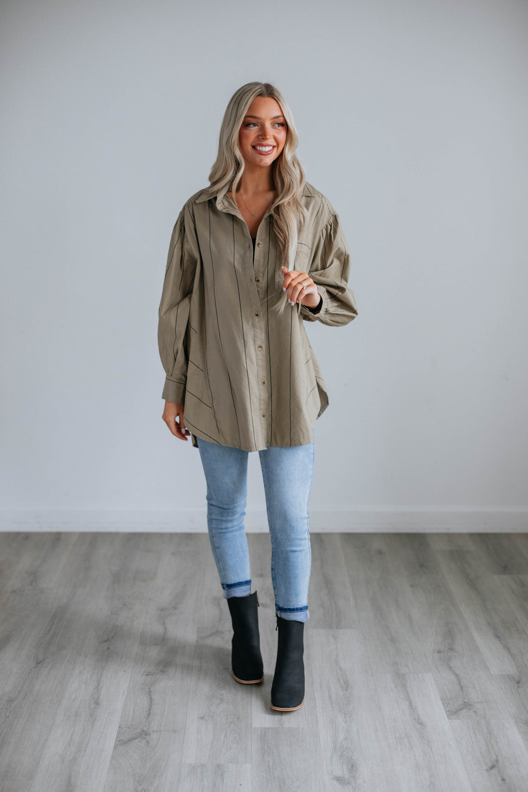 Roscoe Oversized Button Down