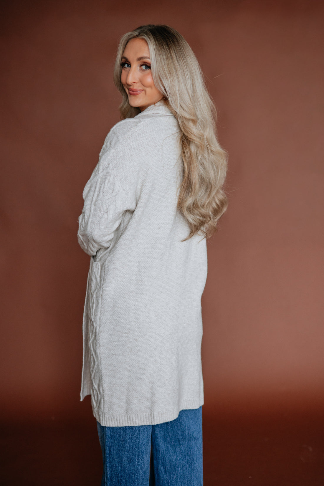 Ardell Cable Knit Cardigan