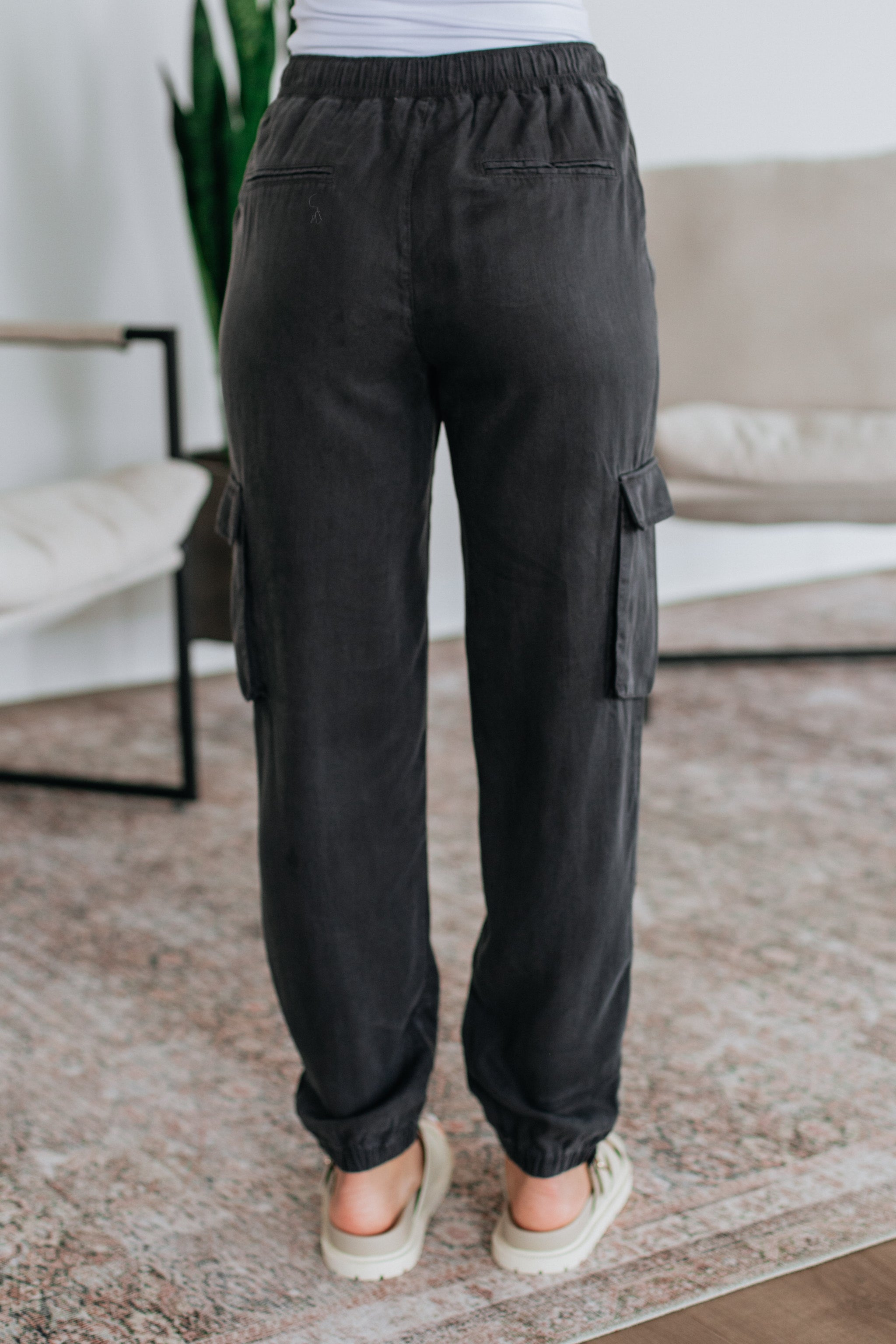 Bodie Cargo Joggers - Charcoal