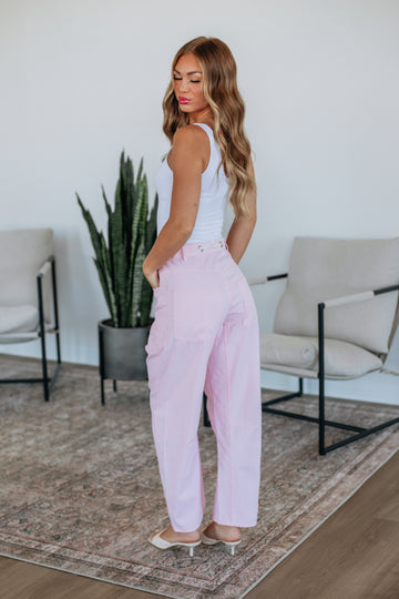 Rue Striped Barrel Pants