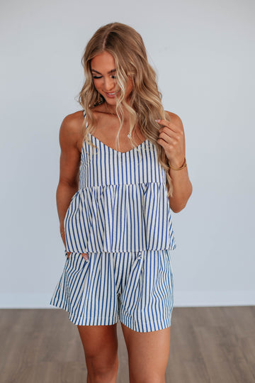 Ryleigh Striped Shorts