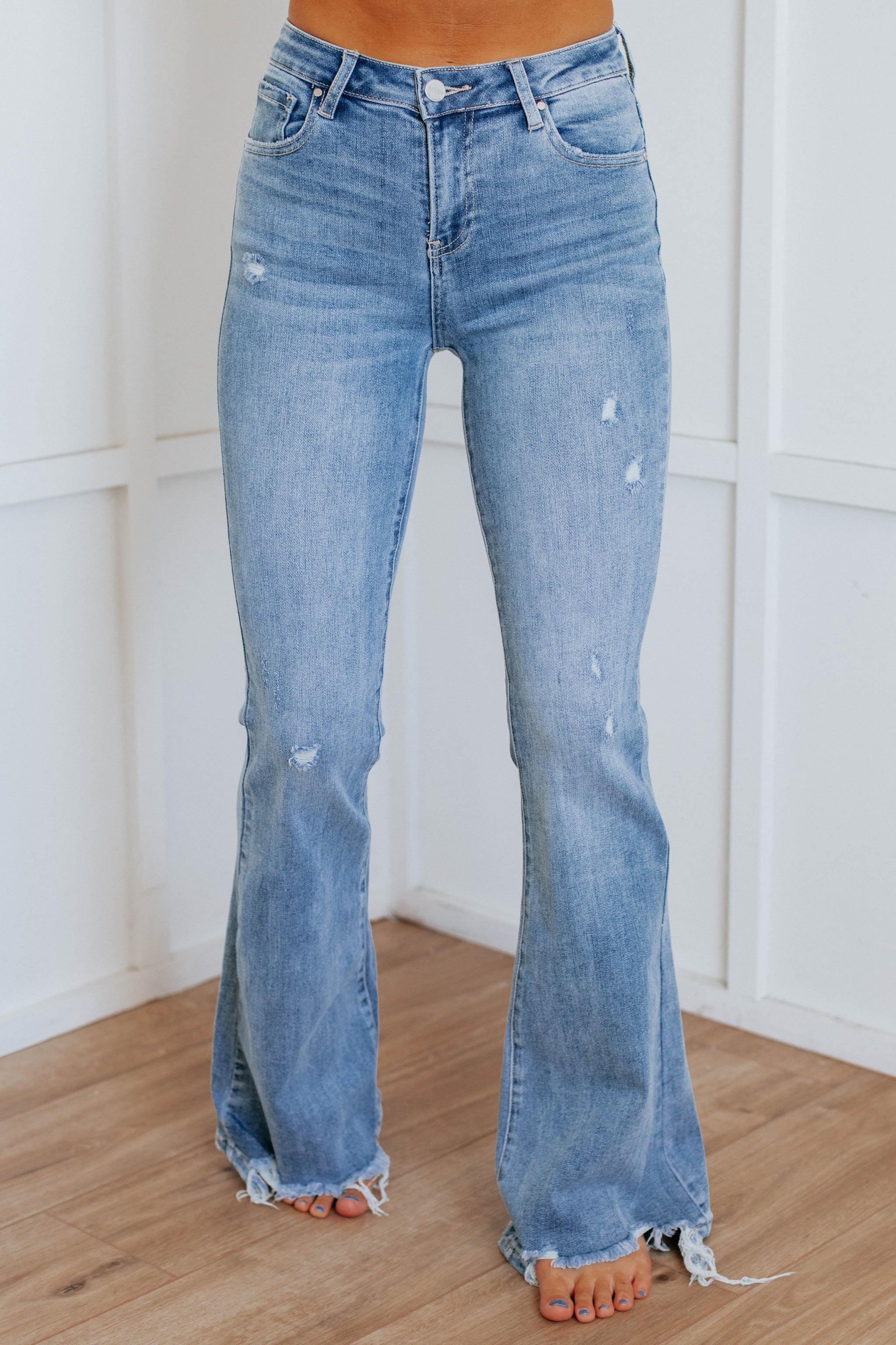 Samiya Risen Jeans - Light Wash – Wild Oak Boutique