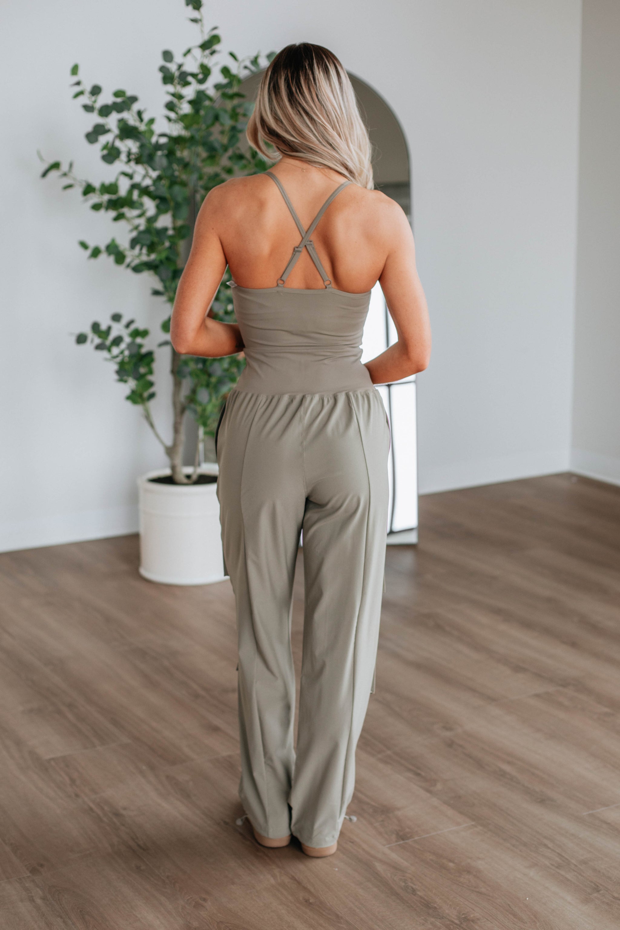 Sammy Cargo Jumpsuit - Mushroom