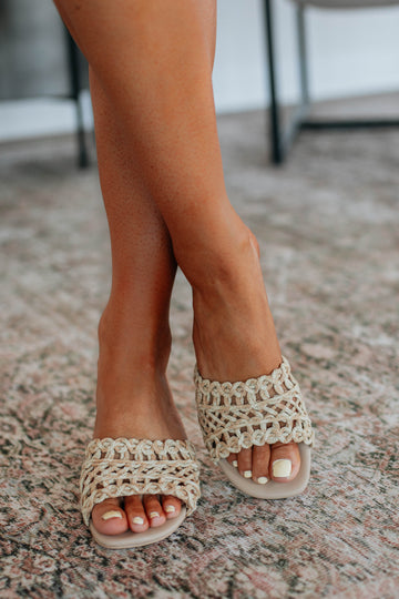 Won't Wait Around Heels - Natural