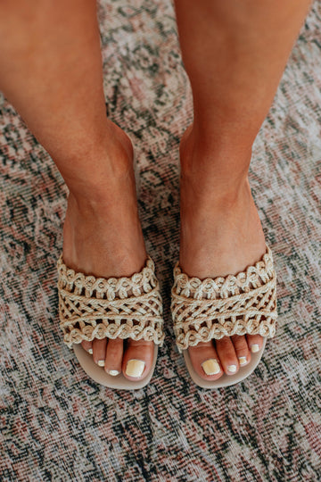 Won't Wait Around Heels - Natural