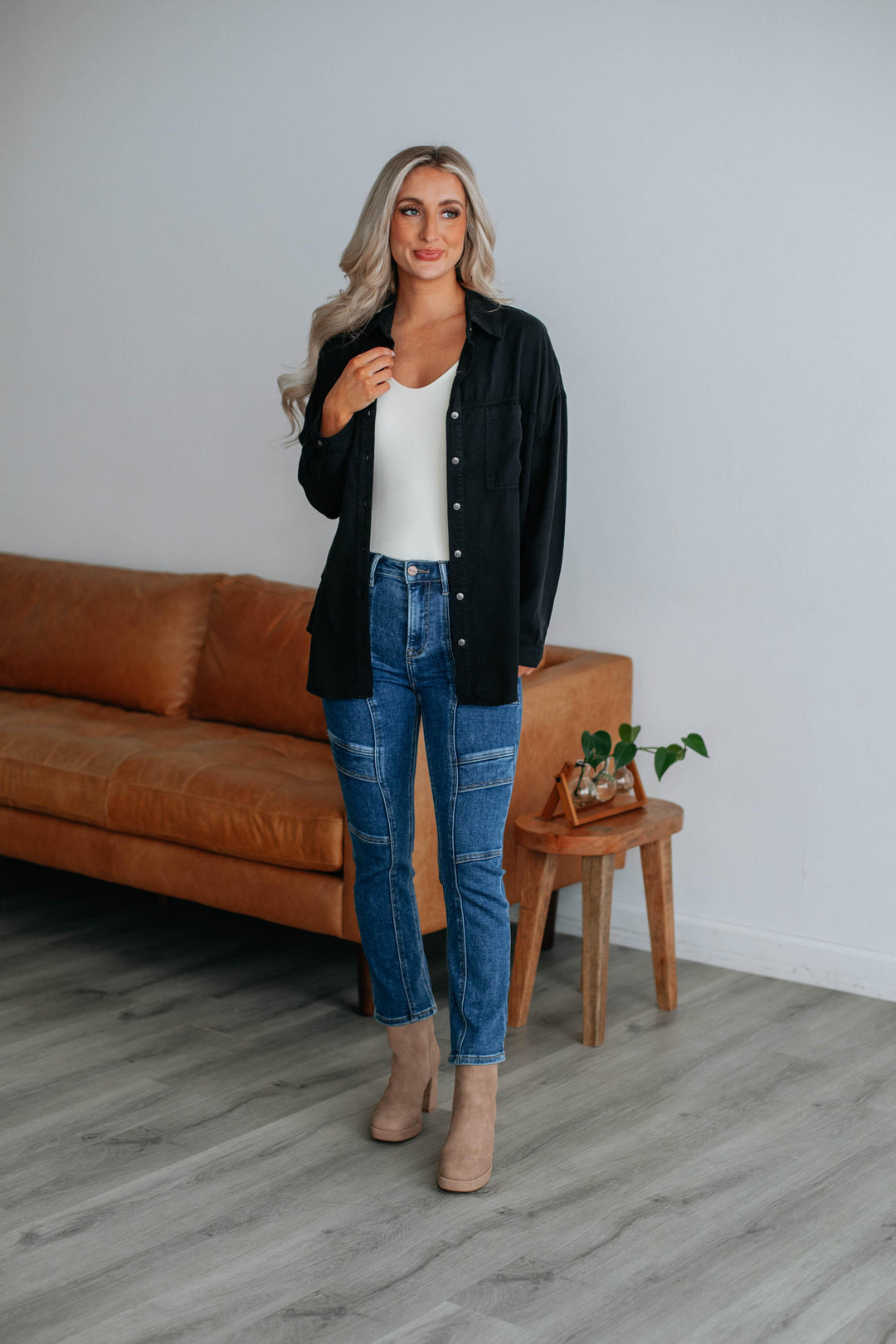 Sebastian Risen Button Down - Black